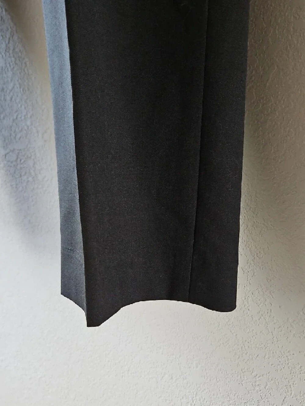 Stafford Black Men’s Dress Pants 42x30 NWT Coolmax With Stretch Waist Black - Picture 5 of 8